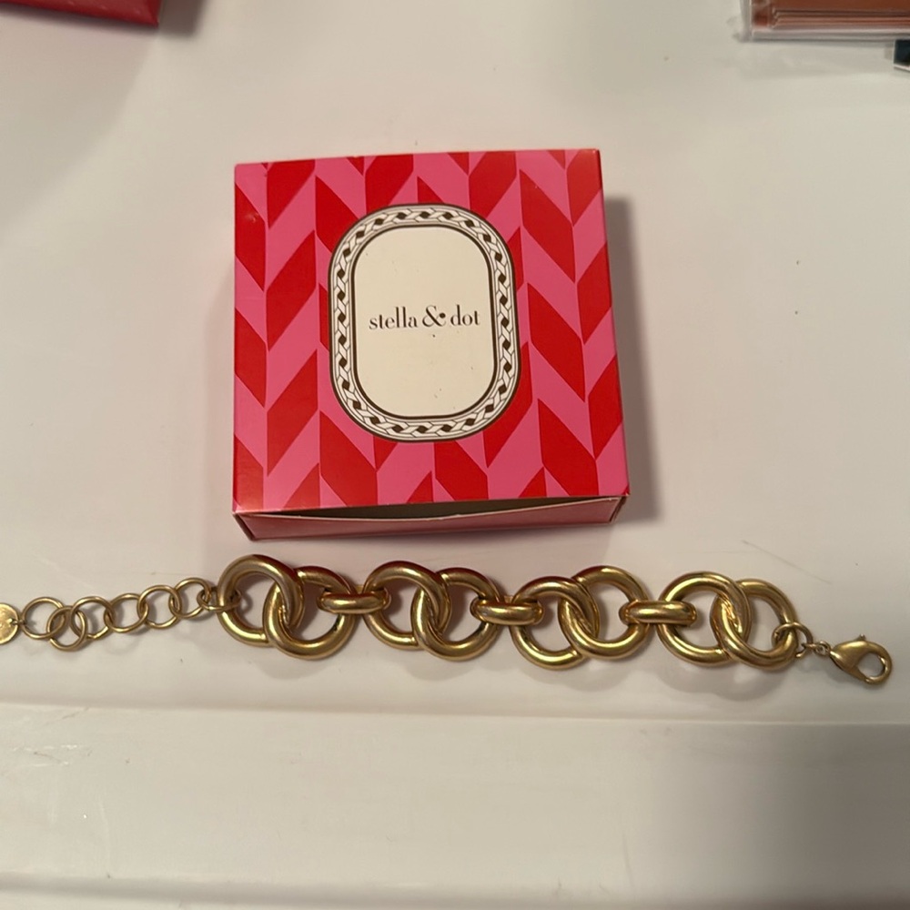 Stella and Dot Jackie Link bracelet